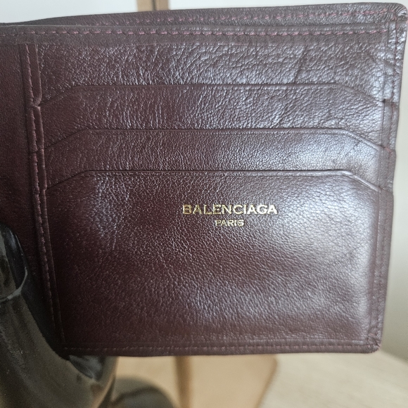 VINTAGE BALENCIAGA BIFOLD LEATHER WALLET - Picture 5 of 10